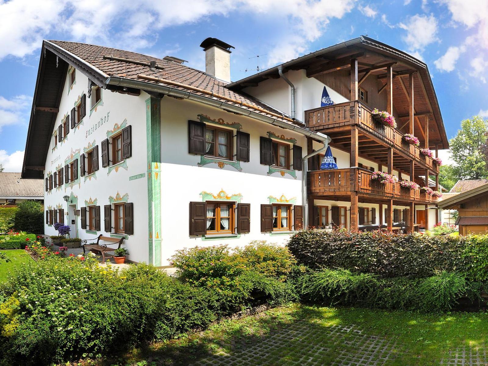 Gaestehaus Enzianhof Hotel Garni Oberammergau Eksteriør billede