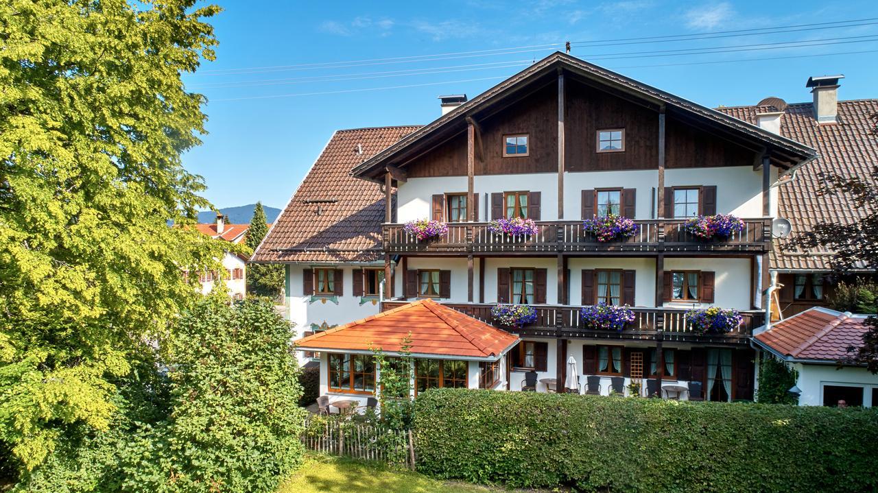 Gaestehaus Enzianhof Hotel Garni Oberammergau Eksteriør billede