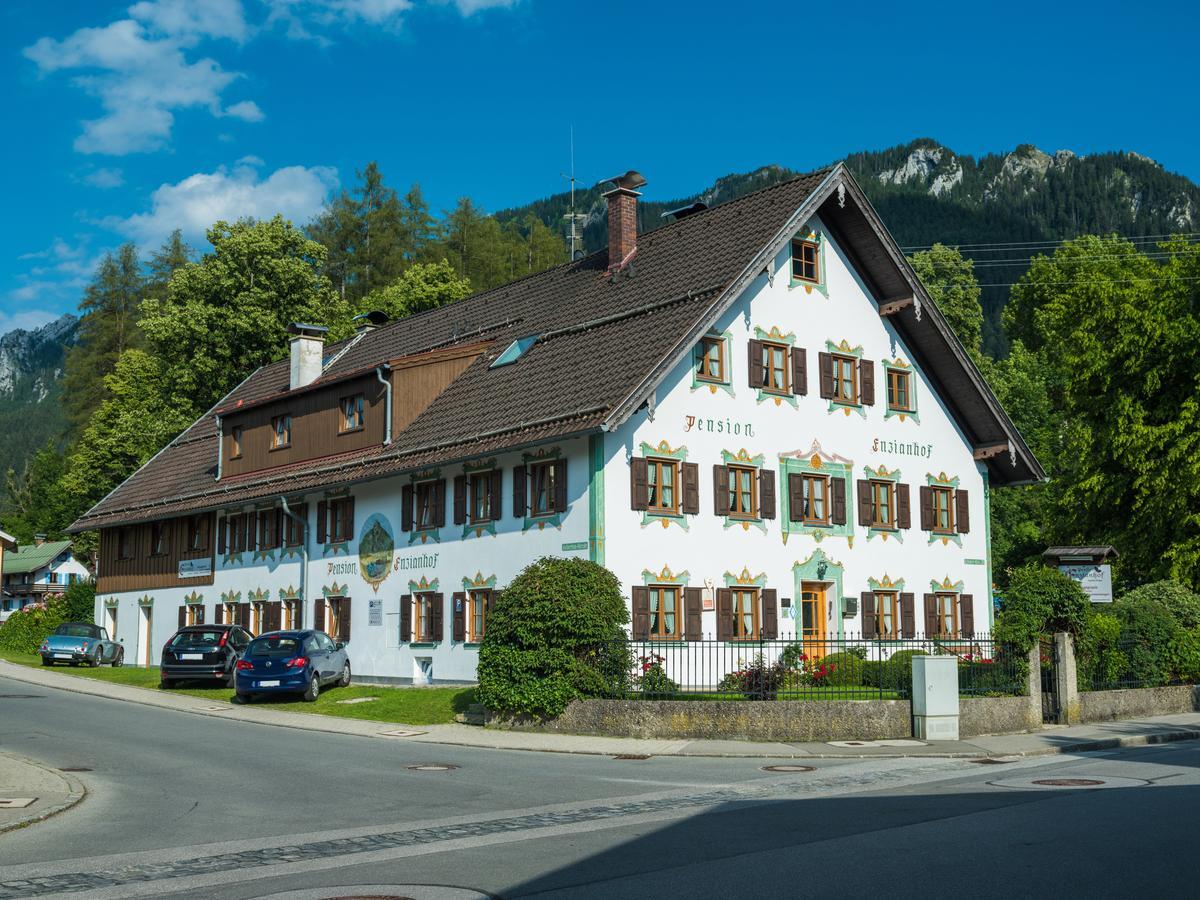 Gaestehaus Enzianhof Hotel Garni Oberammergau Eksteriør billede