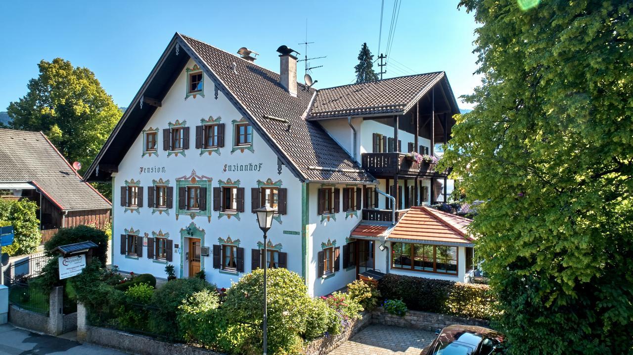 Gaestehaus Enzianhof Hotel Garni Oberammergau Eksteriør billede